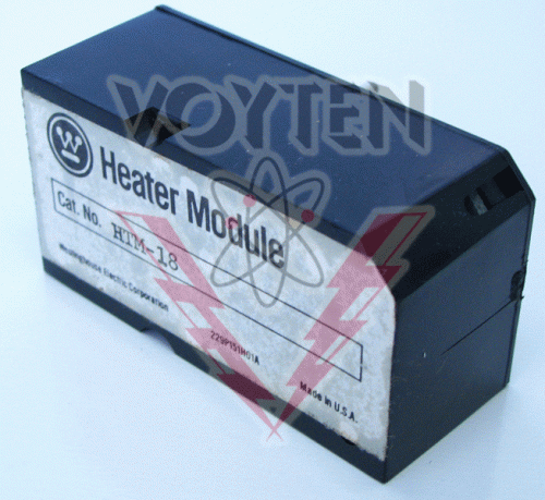 HTM-18 Overload Heater/Thermal Unit by Eaton, Cutler Hammer or Westinghouse