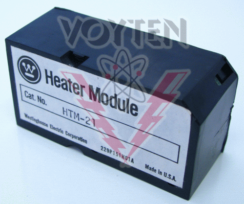 HTM-21 Overload Heater/Thermal Unit by Eaton, Cutler Hammer or Westinghouse