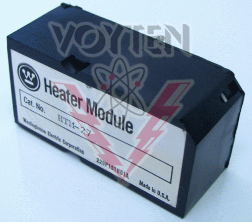 HTM-27 Overload Heater/Thermal Unit by Eaton, Cutler Hammer or Westinghouse