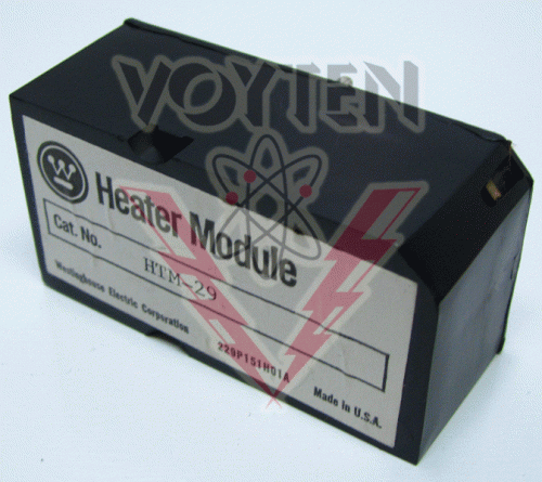 HTM-29 Overload Heater/Thermal Unit by Eaton, Cutler Hammer or Westinghouse