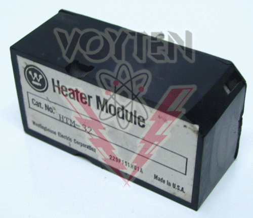 HTM-32 Overload Heater/Thermal Unit by Eaton, Cutler Hammer or Westinghouse