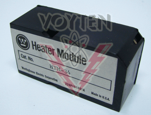HTM-34 Overload Heater/Thermal Unit by Eaton, Cutler Hammer or Westinghouse