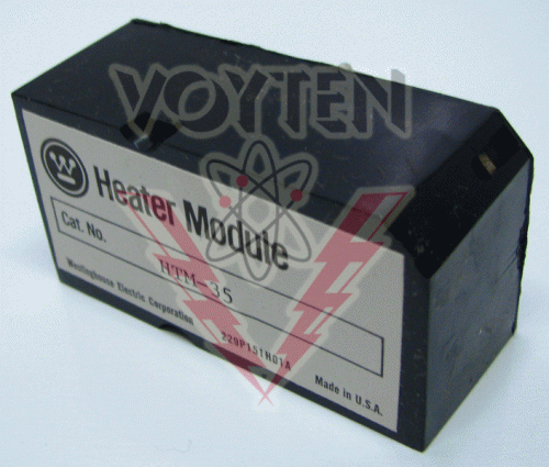 HTM-35 Overload Heater/Thermal Unit by Eaton, Cutler Hammer or Westinghouse