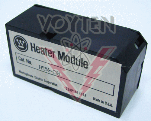 HTM-0B Overload Heater/Thermal Unit by Eaton, Cutler Hammer or Westinghouse
