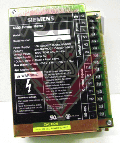 4300-DC-120-TRAN Siemens Power Meter