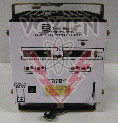 BE1-25 STYLE M1FA6PA4S0F Relay by Basler Electric