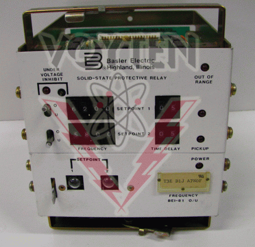 BE1-81 O/U Relay by Basler Electric