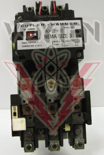 A10EN0 Starter by Eaton, Cutler Hammer or Westinghouse