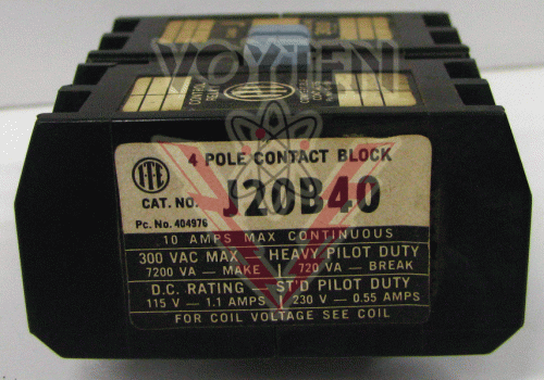 J20B40 Contact Block by ITE