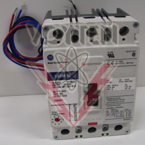 140M-I8P-C30S-M Circuit Breaker by Allen Bradley