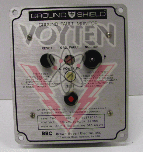 202T3010UL Relay by Brown Boveri