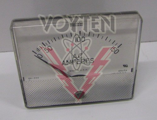 644B638A16 AC Ampmeter by Weschler