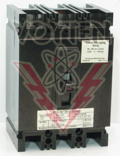 EB3020A Circuit Breaker by Eaton, Cutler Hammer or Westinghouse