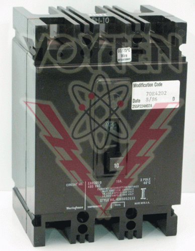 EHB3010 Circuit Breaker by Eaton, Cutler Hammer or Westinghouse