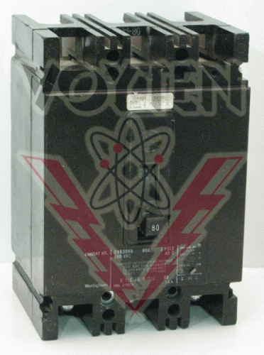 EHB3080 Circuit Breaker by Eaton, Cutler Hammer or Westinghouse