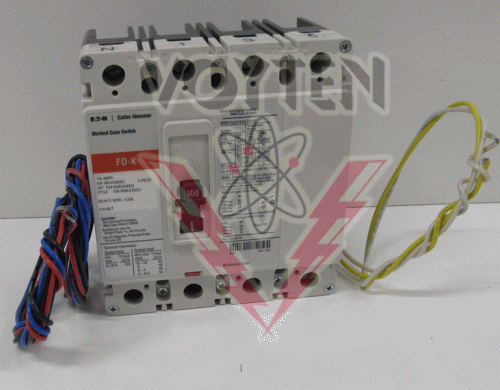 FD4100KLA10S22 Circuit Breaker by Eaton, Cutler Hammer or Westinghouse