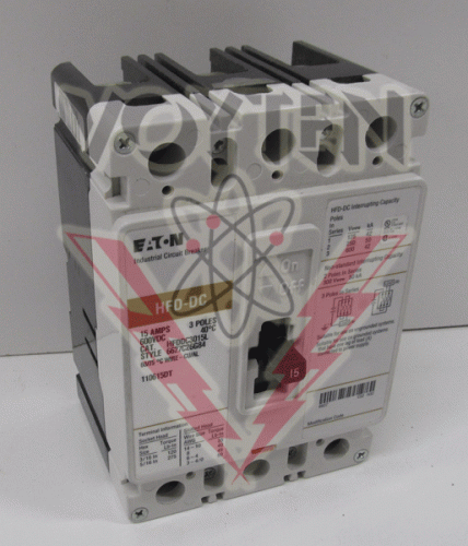 HFDDC3015L Circuit Breaker by Eaton, Cutler Hammer or Westinghouse