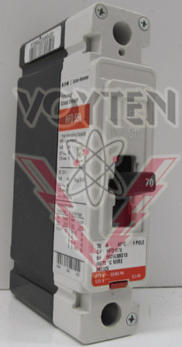 HFD1070 Circuit Breaker by Eaton, Cutler Hammer or Westinghouse