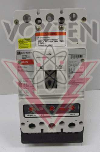 KD3250 Circuit Breaker by Eaton, Cutler Hammer or Westinghouse
