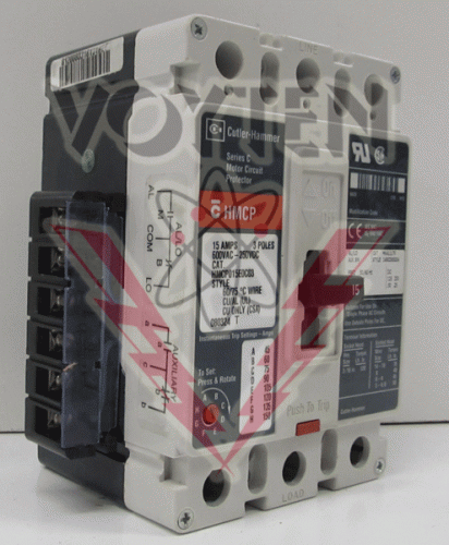 HMCP015E0C03 Circuit Breaker by Eaton, Cutler Hammer or Westinghouse