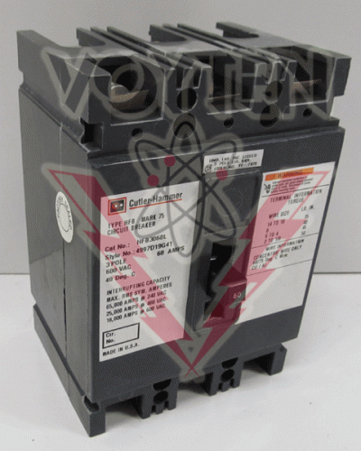 HFB3060L Circuit Breaker by Eaton, Cutler Hammer or Westinghouse
