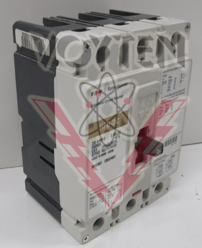 HFDDC3020L Circuit Breaker by Eaton, Cutler Hammer or Westinghouse