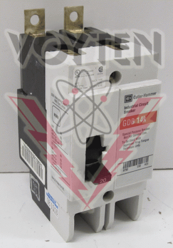 GDB2020D Circuit Breaker by Eaton, Cutler Hammer or Westinghouse
