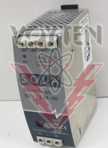SDN2.5-24-100 Power Supply by SOLA
