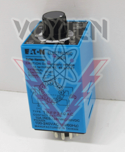 TRFP240AC Timer by Eaton, Cutler Hammer or Westinghouse