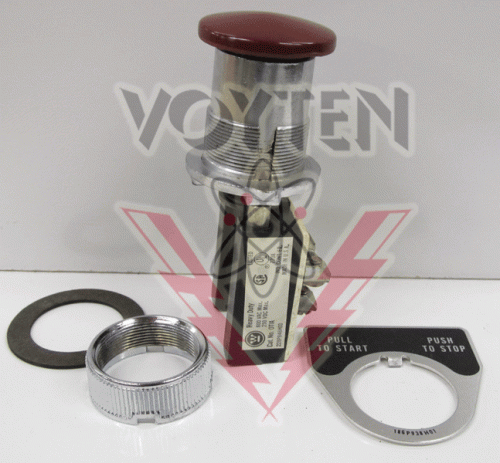 OT1D2AM Pushbutton by Eaton, Cutler Hammer or Westinghouse