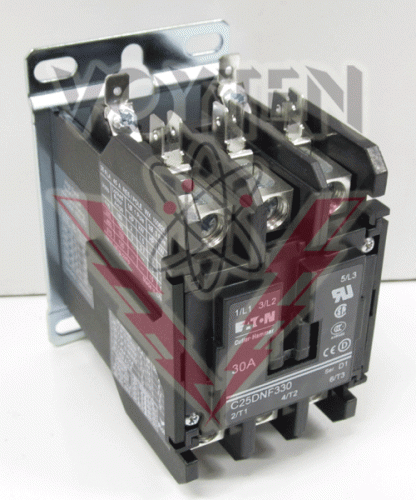 C25DNF330A Contactor by Eaton, Cutler Hammer or Westinghouse