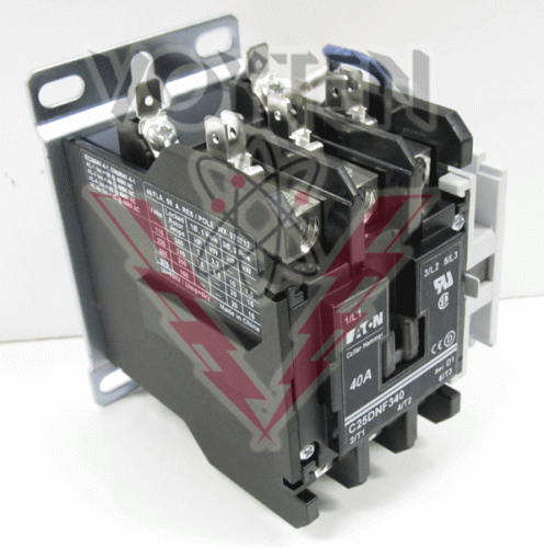 C25DNF3401A Contactor by Eaton, Cutler Hammer or Westinghouse