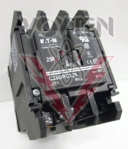 C25DRC325T Contactor by Eaton, Cutler Hammer or Westinghouse