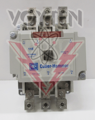 CE15RN3Y5A Contactor by Eaton, Cutler Hammer or Westinghouse