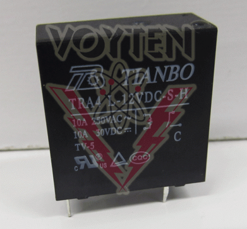 TRA4L-12VDC-S-H Relay by Tianbo