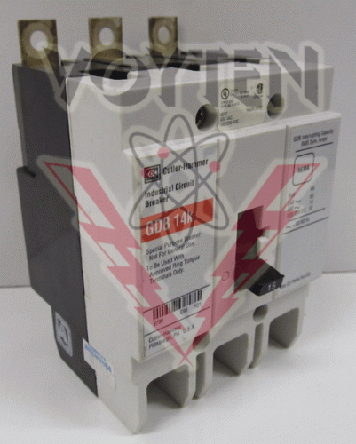 GDB3015 Circuit Breaker by Eaton, Cutler Hammer or Westinghouse