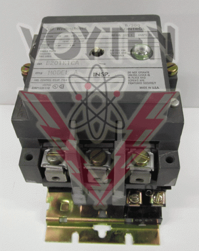 B201K1CA Contactor by Eaton, Cutler Hammer or Westinghouse