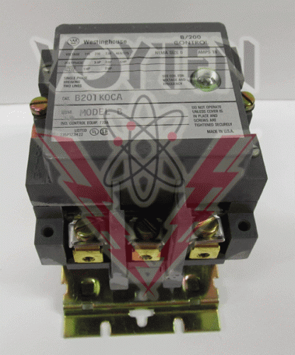 B201K0CA Contactor by Eaton, Cutler Hammer or Westinghouse