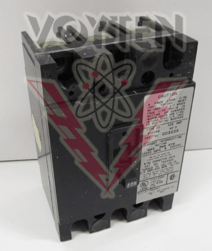 CC3225 Circuit Breaker by Eaton, Cutler Hammer or Westinghouse