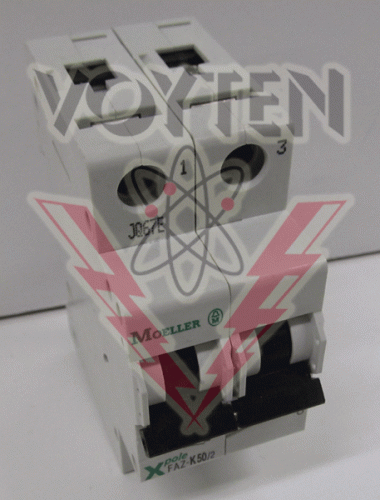 FAZ-K50/2 Circuit Breaker by Klockner Moeller