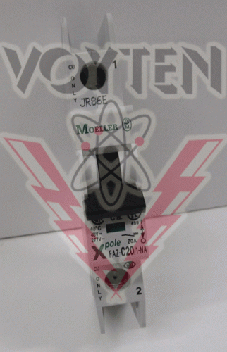 FAZ-C20/1-NA Circuit Breaker by Klockner Moeller