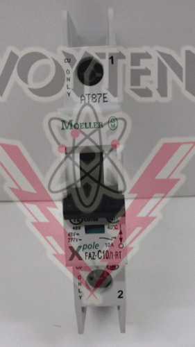 FAZ-C10/1-RT Circuit Breaker by Klockner Moeller