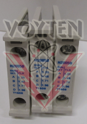 H2005B-3 Heaters by Eaton, Cutler Hammer or Westinghouse