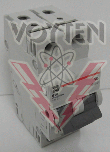 WMS2B20 Circuit Breaker by Eaton, Cutler Hammer or Westinghouse