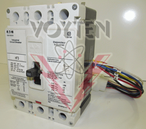 HFD3150S02C05 Circuit Breaker by Eaton, Cutler Hammer or Westinghouse