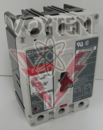 HMCP150U4 Circuit Breaker by Eaton, Cutler Hammer or Westinghouse