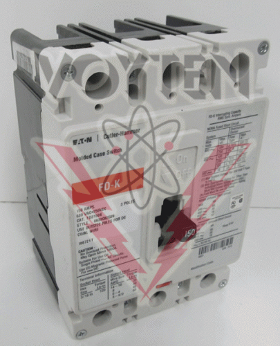 FD3150K Circuit Breaker by Eaton, Cutler Hammer or Westinghouse