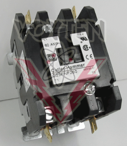 C25FNF260T Contactor by Eaton, Cutler Hammer or Westinghouse