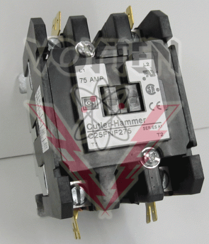 C25FNF275T Contactor by Eaton, Cutler Hammer or Westinghouse