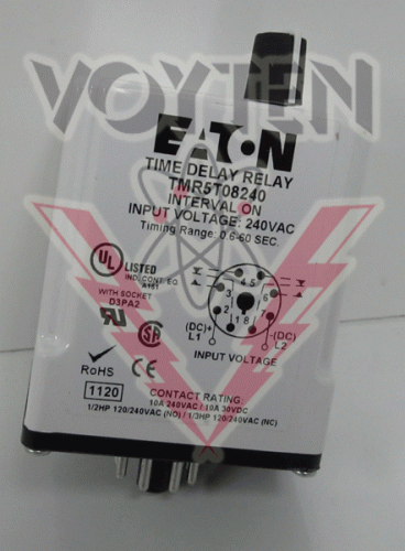 TMR5T08240 Relay by Eaton, Cutler Hammer or Westinghouse